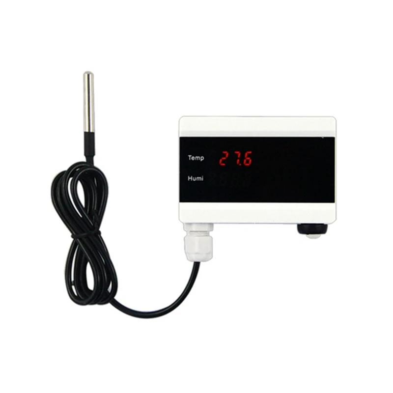 Retail Wifi Temperature Sensor Tuya Thermometer Detector Digital Display Home Smart Life App Alert Freezer Water Alarm