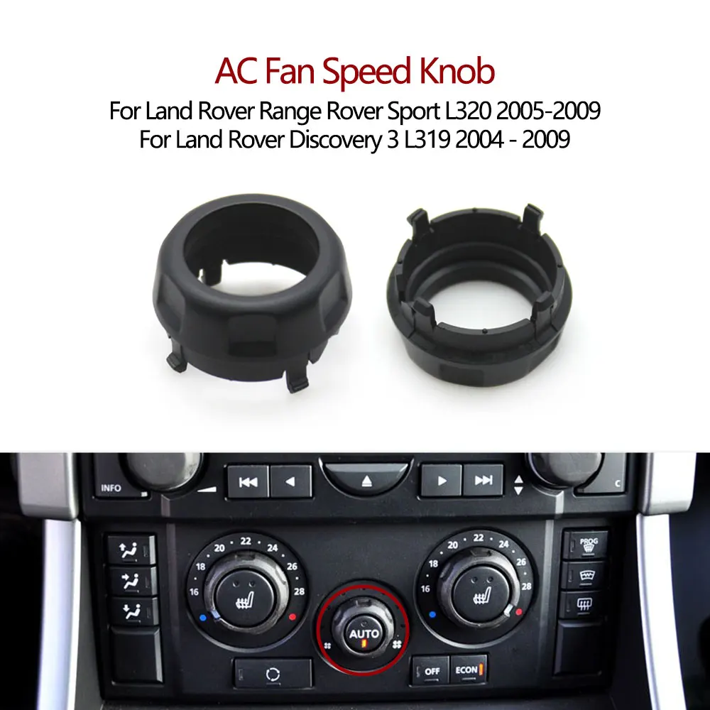 Auto-Konsolen-Drehknopf für Lautstärke, Klimaanlage und Temperatur, Radio-Drehregler für Land Rover Range Rover Sport L320 Discovery 3 L319 Freelander 2 – Detail 7