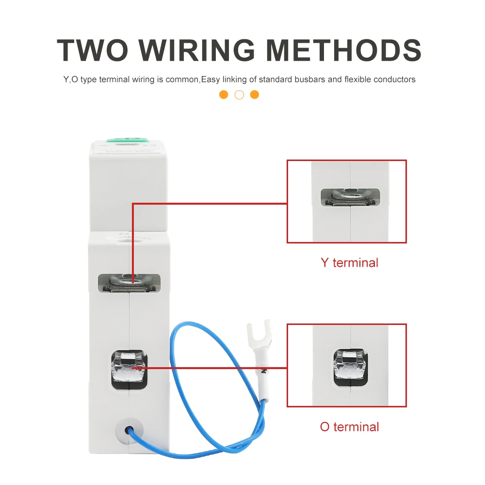 Remote Control Overload Over Under Voltage Protection 1P+N Power Metering Suitable for TUYA WIFI Smart Circuit Breaker