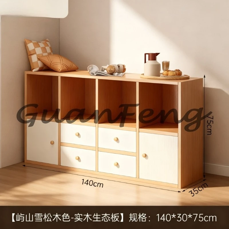 Corner reading bookshelf, diagonal leisure display shelf home