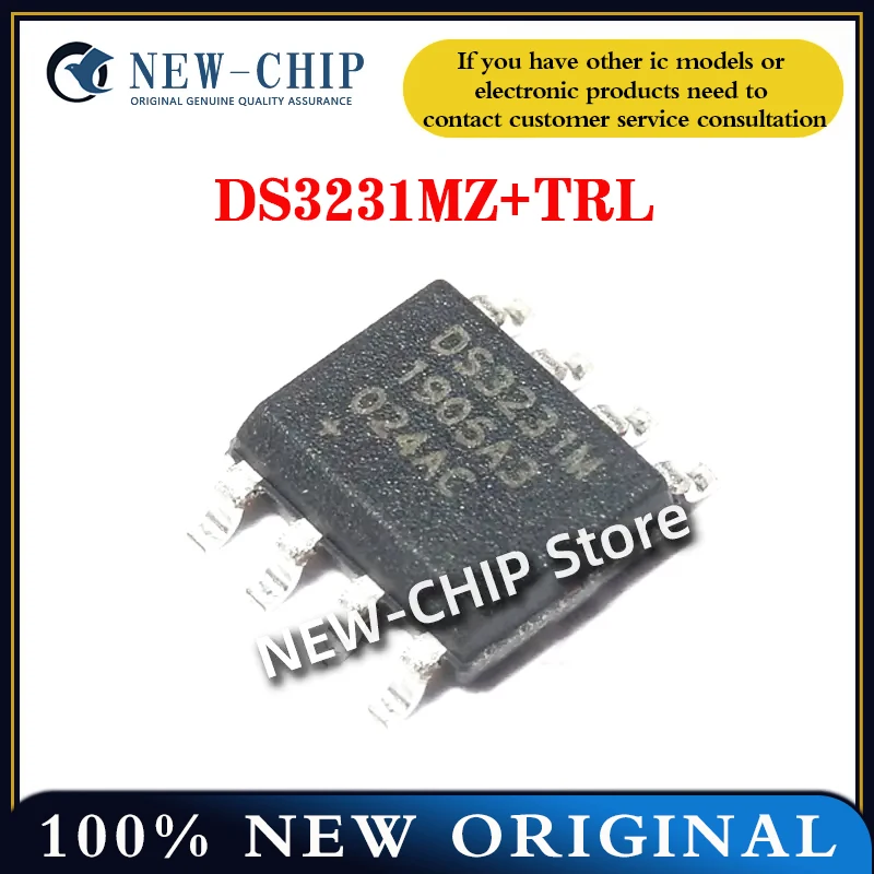 2 PCS-50 PÇS/LOTE DS3231MZ + TRL DS3231M SOP8 Novo e original