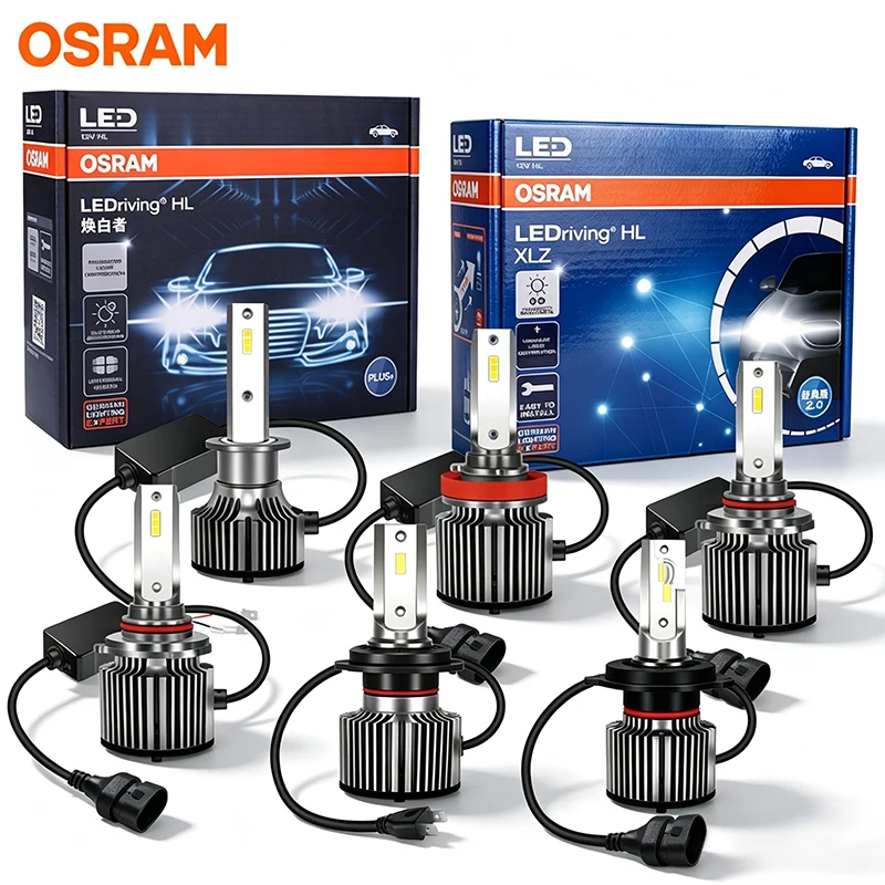 OSRAM H1 H11 HB3 HB4 9005 9006 9012 HIR2 H8 H4 H7 LED-Autoscheinwerferlampen CANbus fehlerfrei 6000K Autolampen Nebelscheinwerfer Auto