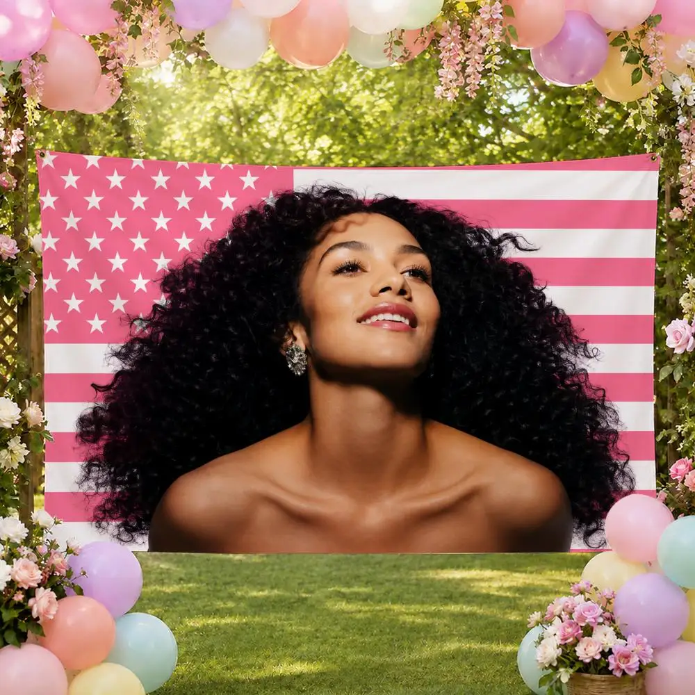 Music British Soul Star Olivia Dean Flags Fan Banner Tapestry Wall Hanging Garage BarDorm Camp Party Outdoor Home Decor Gift