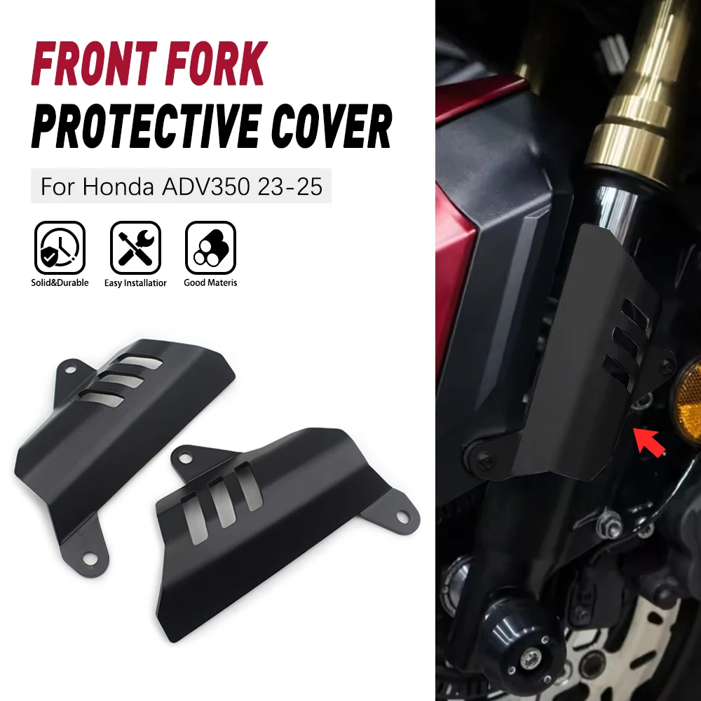 

ADV-350 Motorcycle Accessories For Honda ADV350 ADV 350 adv350 adv 350 2023 New Black Front Fork Guards Protection