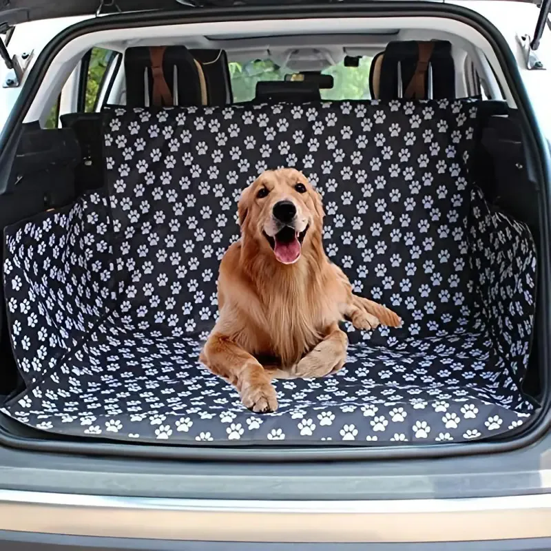 

Car Accessories Pet Carriers Dog Car Seat Cover Trunk Mat Cover Protector Carrying For Cats Dogs Car Mats Vehicle Supplies