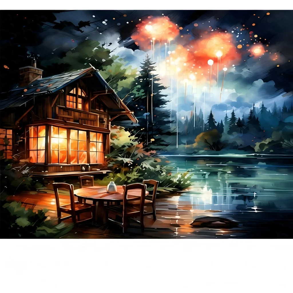 500-2000pcs Scenic Landscape J - Kids Nature Education ulasan dan harga