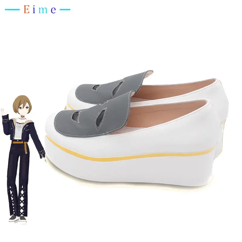 Game Project Sekai Meikoo Cosplay Shoes PU Shoes Halloween Carnival Boots Cosplay Props Custom Made