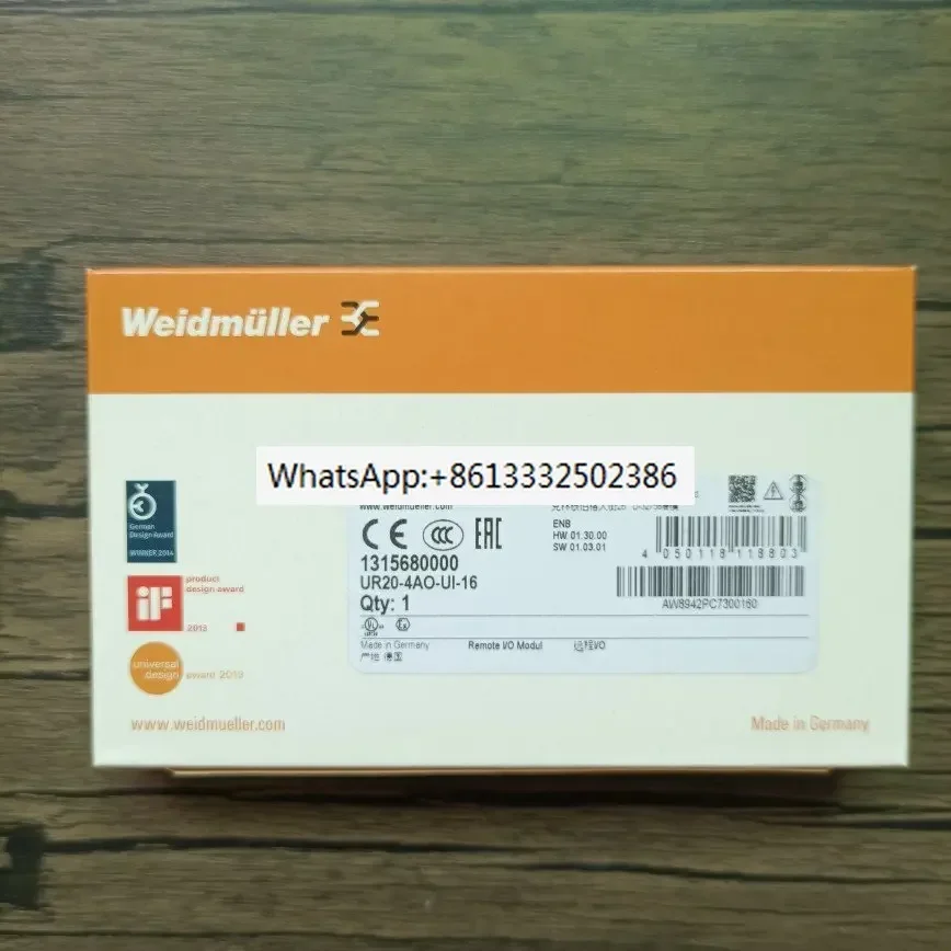 

New original unopened UR20-4AO-UI-16 1315680000 available for stock sale