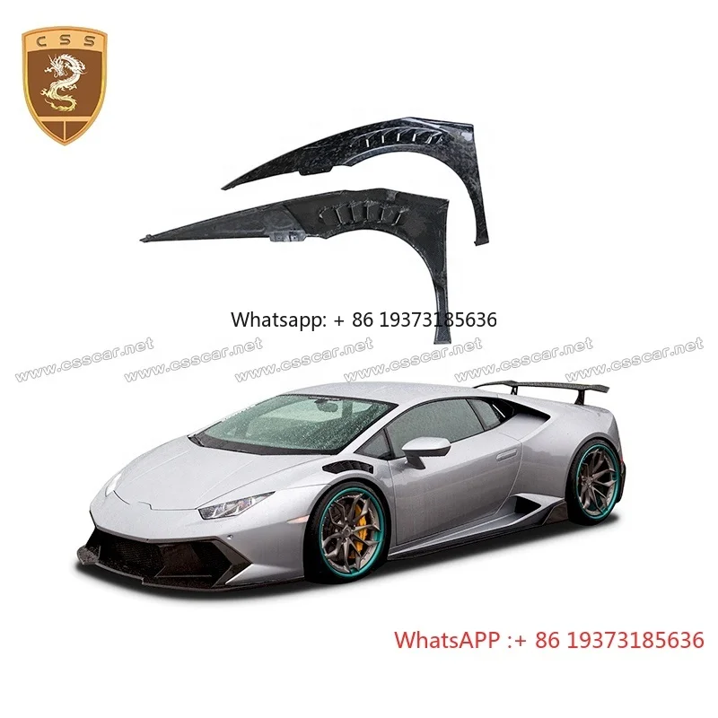 

Wholesale Vors Style Forged Carbon Fiber Car Front Side Fenders for Lambor Huracan Lp610-LP580 Fender