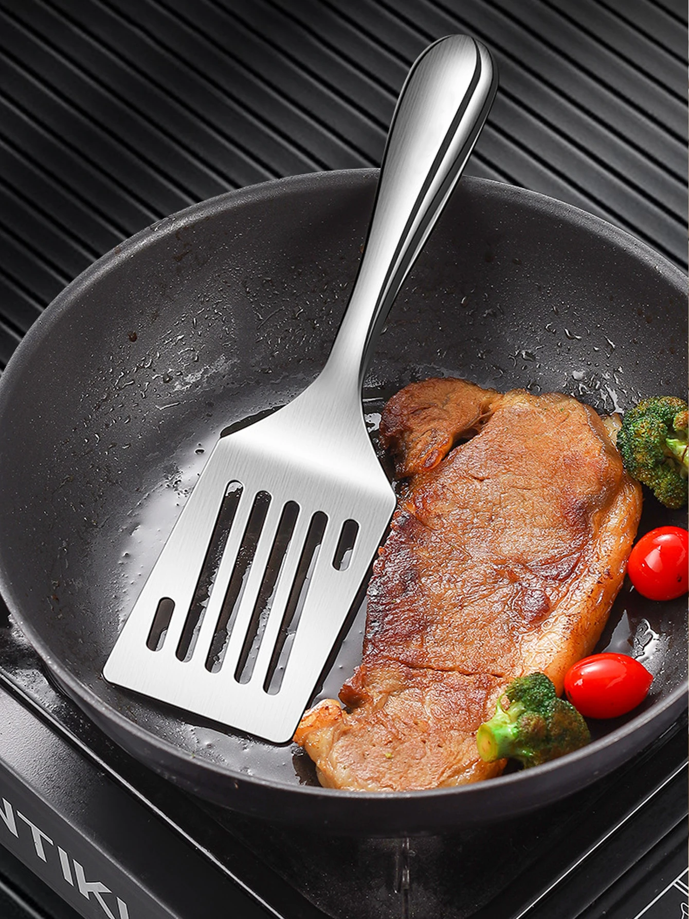 2pc/1pc Small Stainless Steel - Okonomiyaki Spatula recension och pris
