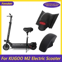 8 Inch Electric Scooter Front and Rear Fender for KUGOO M2   Parts Guard Mudguard with Taillight Accessories