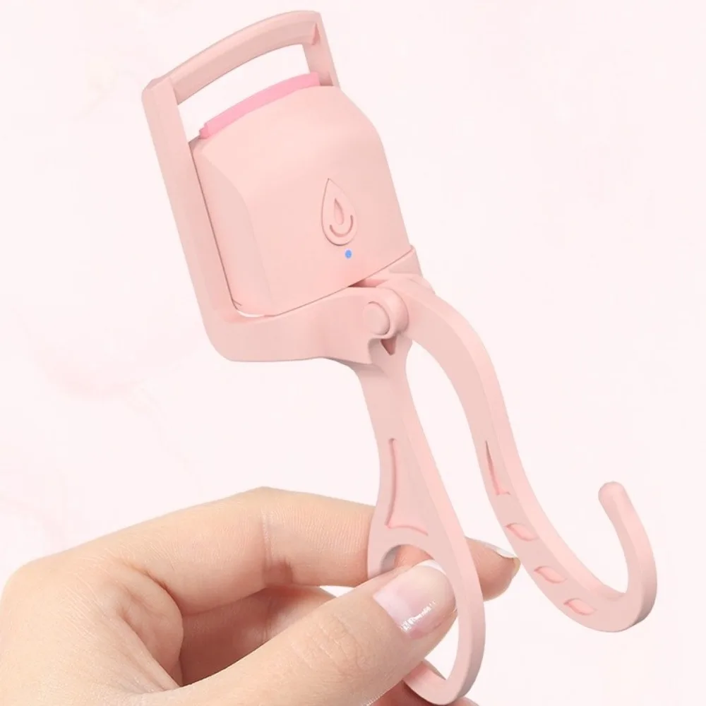 Fast Heat up Heated Eyelash Curler Rechargeable Anti-Burn Electric Eyelash Curler Temperature Control 24 Hours Long Lasting