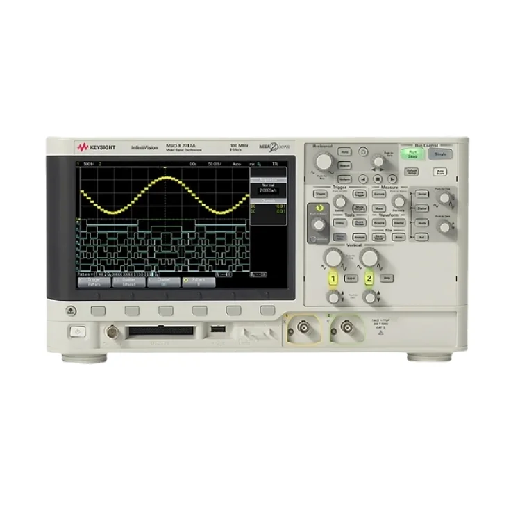 

Keysight MSOX2012A Mixed Signal Oscilloscope: 100 MHz, 2 Analog Plus 8 Digital Channels