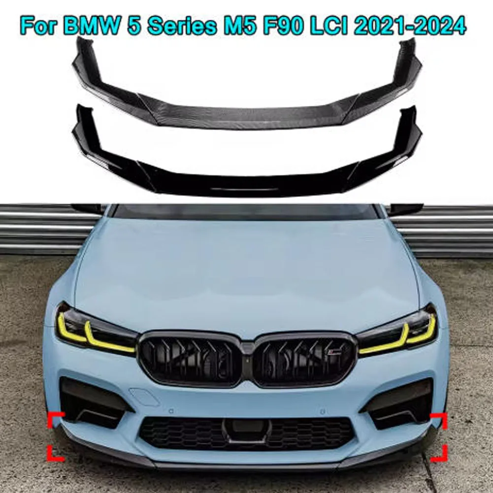 

Передний бампер автомобиля, разделитель губ, диффузор, комплект кузова для BMW 5 серии M5 F90 LCI 2021-2024, детали внешней модификации автомобиля