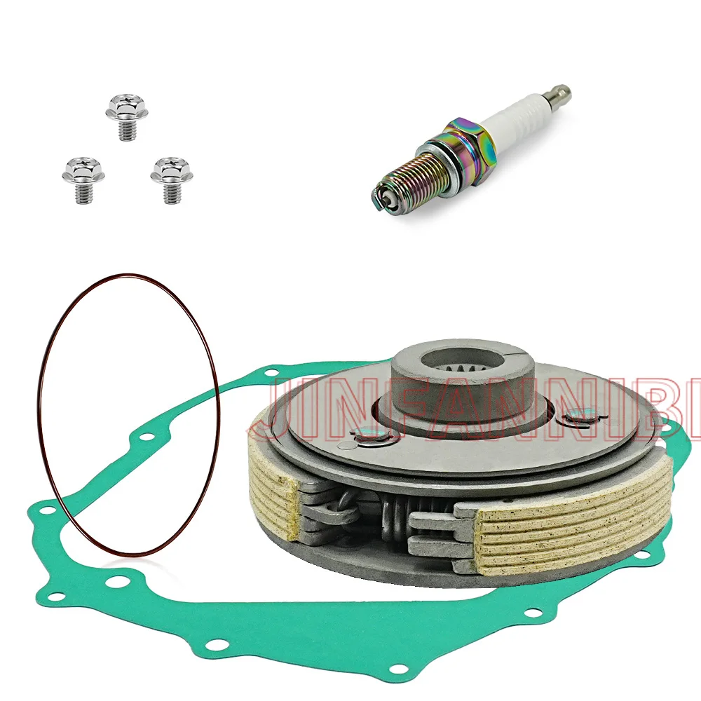 

Комплект влажной муфты в сборе и прокладка крышки для Honda Sportrax 250 TRX250EX 2001 2002 2003 2004 2005-2008