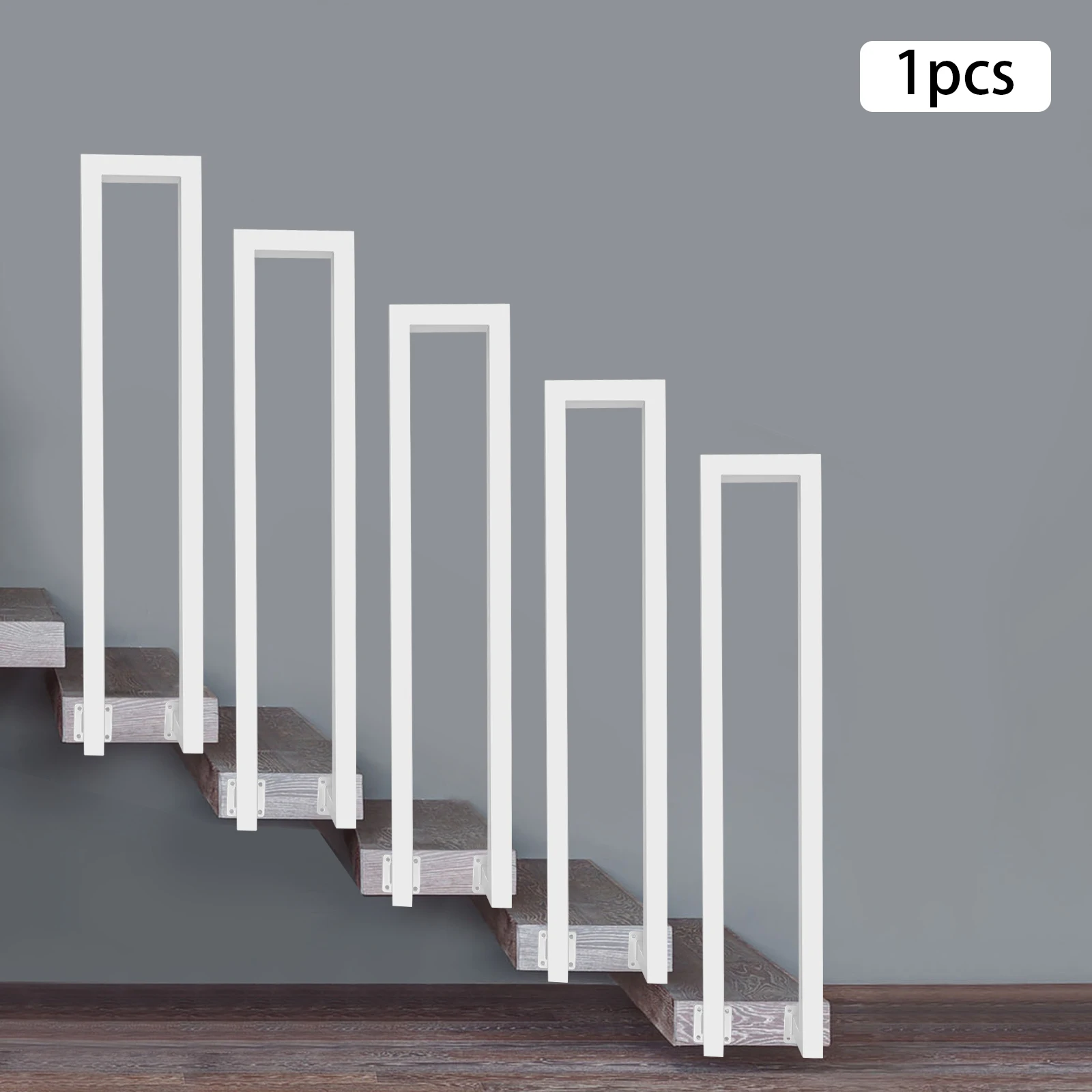 Modern N-Shaped White Iron Handrail High Load-bearing Railing Fences Are Used for Stairs Gardens And Hotels