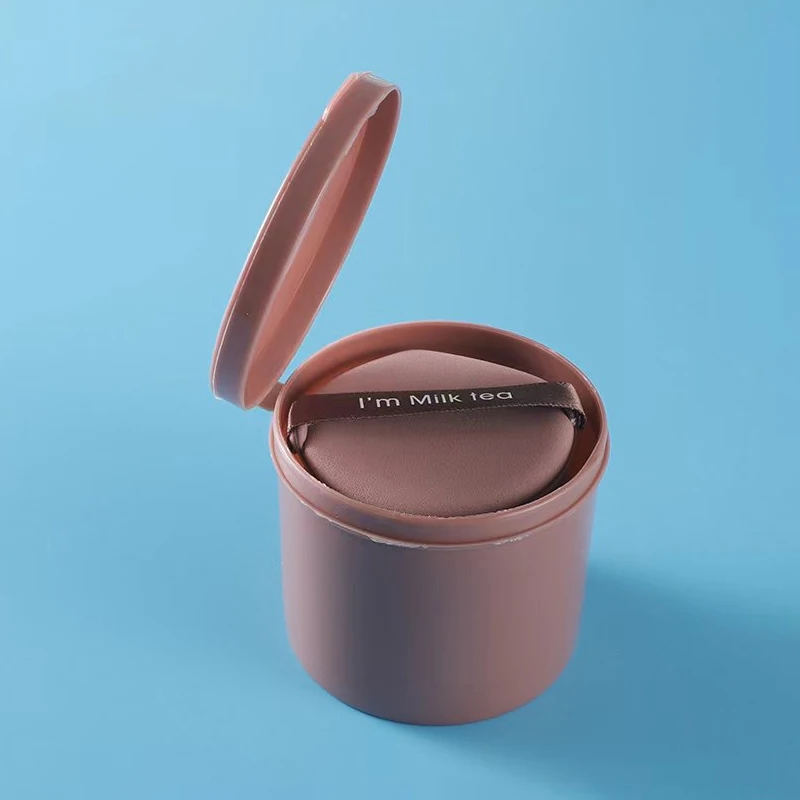 7 ชิ้น/กล่องฟองน้ำแต่งหน้าเครื่องมือสตรอเบอร์รี่เครื่องสำอางพัฟชุดสองด้านผู้หญิงแต่งหน้าแบบนุ่ม