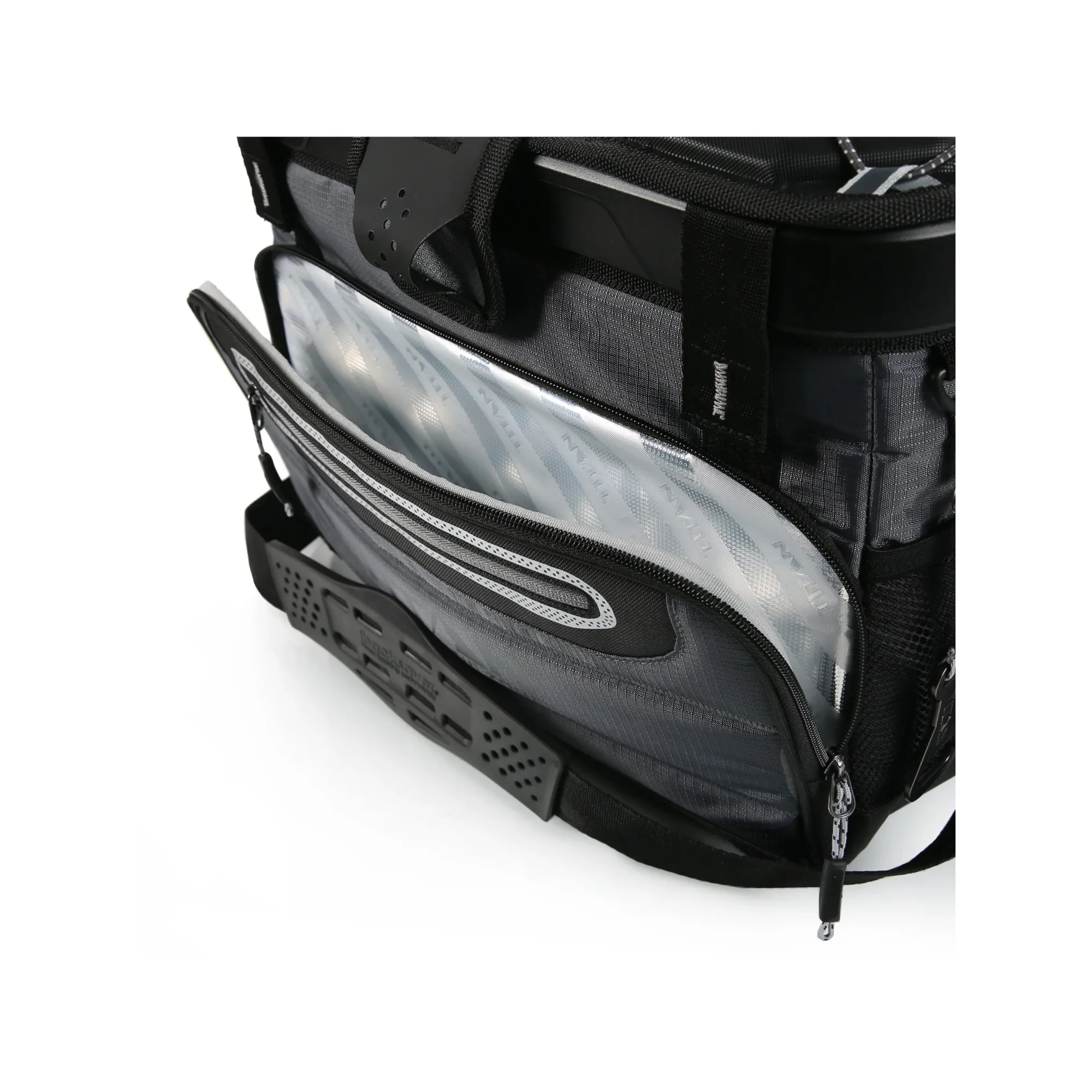 Collapsible Zipperless Soft Cooler, Black,Holds 40 cans/27 quarts