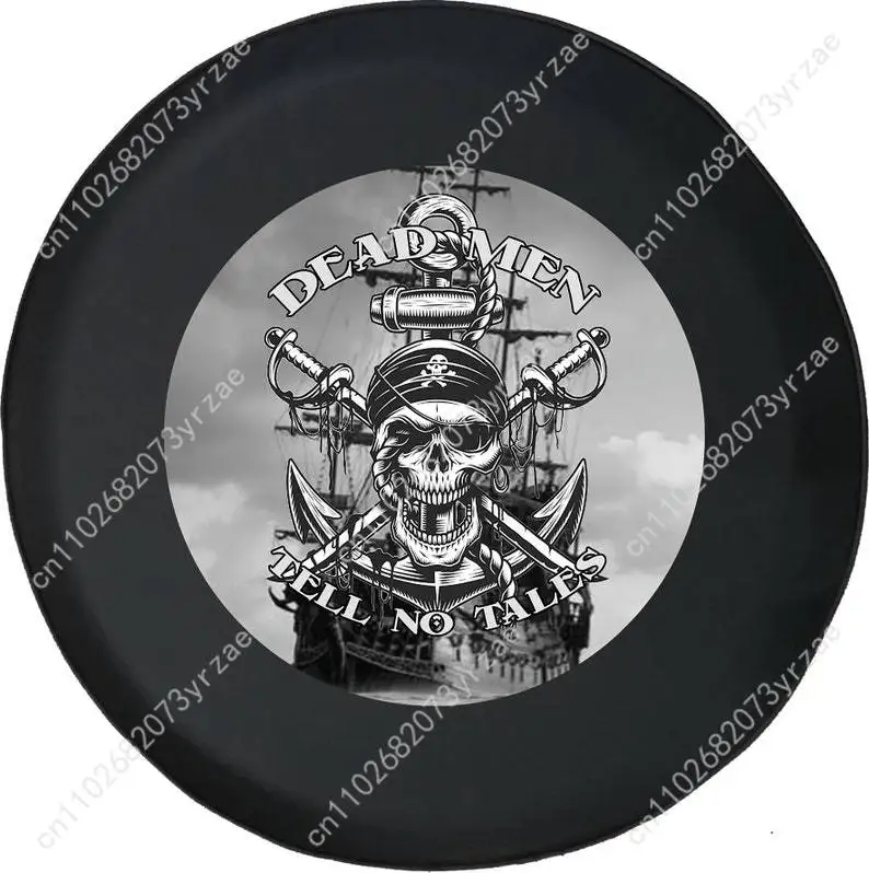 

Pirate Various Models Spare Car Tire Cover Sand Dust Prevention Protect Wind Rain Tire Cover Sturdy Durable Tire Covers