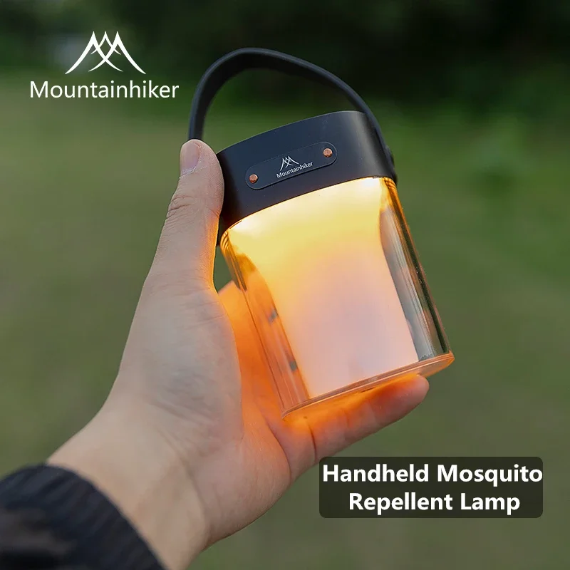 

MOUNTAINHIKER ручная лампа от комаров для гостей, уличная дорожная лампа для кемпинга, портативная лампа с зарядкой через USB, лампа от комаров Zapper
