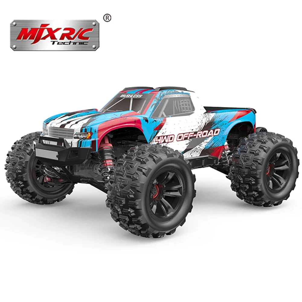 MJX 16207 16208 16209 16210 1/16 Brushless RC Car 2.4G Remote Control Vehicle 4WD 50KMH 65KMH High-Speed Off-Road Trucks