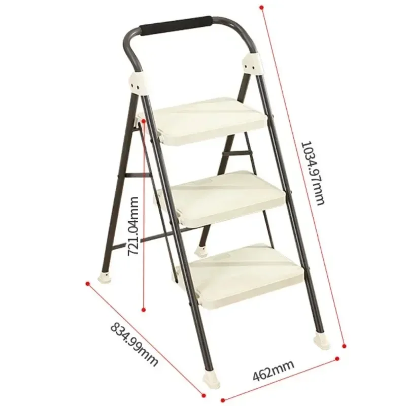 Multifunctional Herringbone Ladder Folding Ladder Household