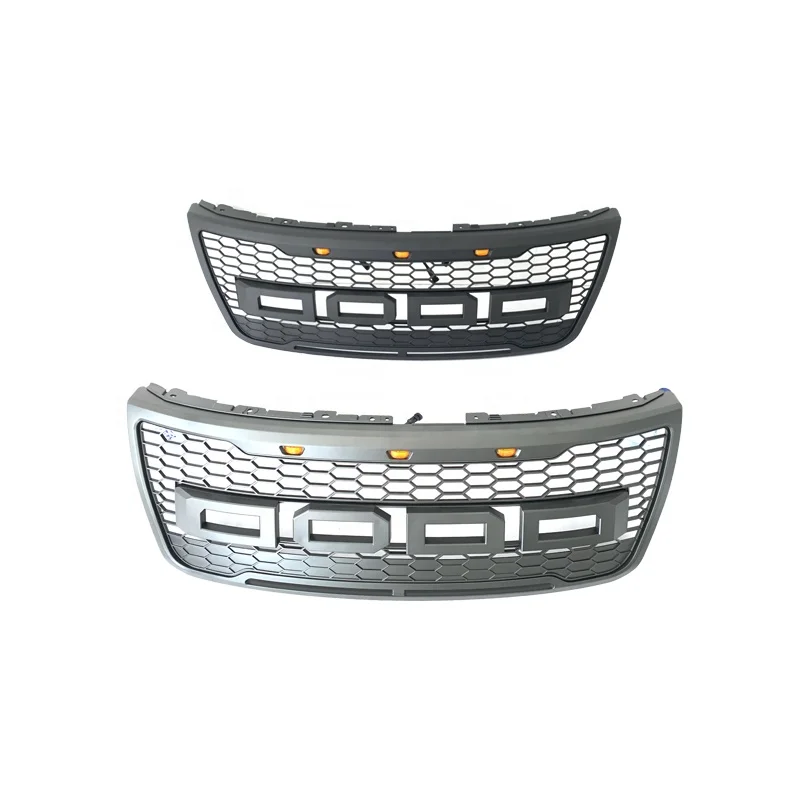 China wholesale factory suv auto parts exterior front grill pirrilla 2011 2012 2013 2014 2015 fit for ford explorer