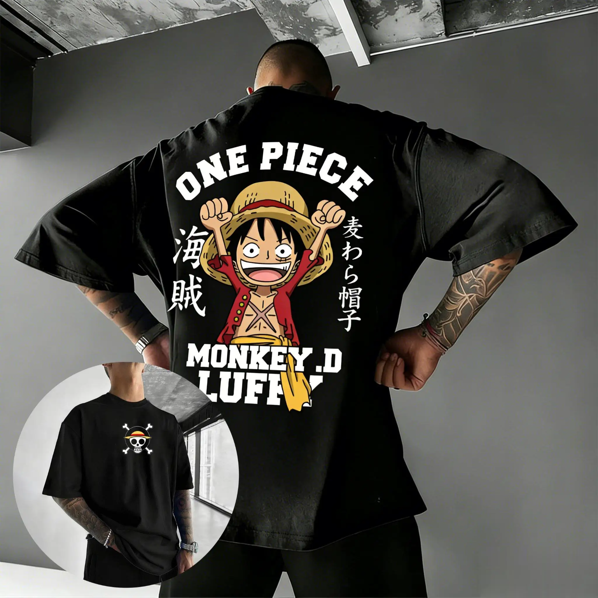 

One Piece Luffy Anime Graphic T-Shirt Kids Unisex Men Women 2026 New Cotton Short Sleeve Cartoon Print Summer Streetwear Tops