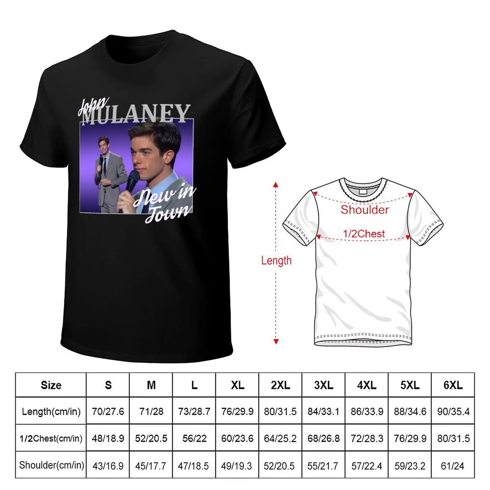 John Mulaney Homage T-Shirt Work Duty Casual T-Shirt
