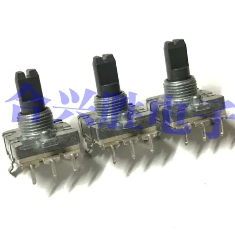 1 Piece EC16 Rotary Encoder 12/24 Positioning Pulse Digital Potentiometer Shaft Length 15MM