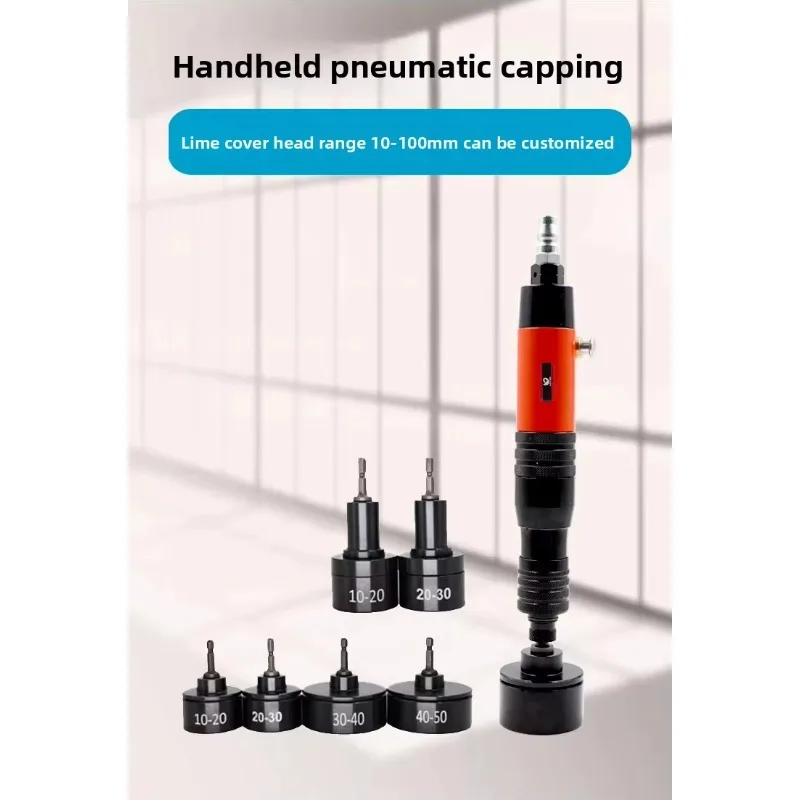 G10 Handheld Pneumatic Cap Capping Machine, Cap Locking Machine, Bottle Cap Locking Machine