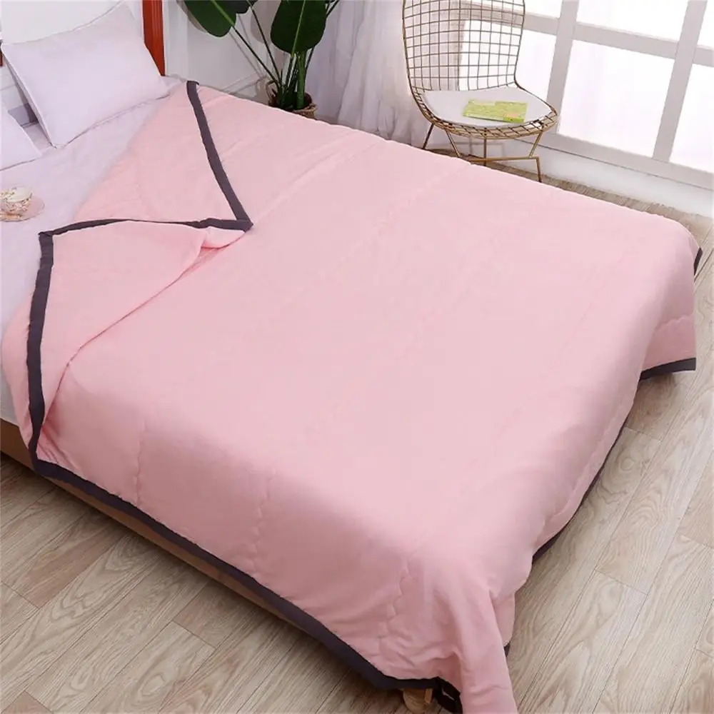 New Double Sided Cooling Blanket Skin-Friendly Cold Effect Conditioning Quilt Spring Summer Breathable Cooler Quilt