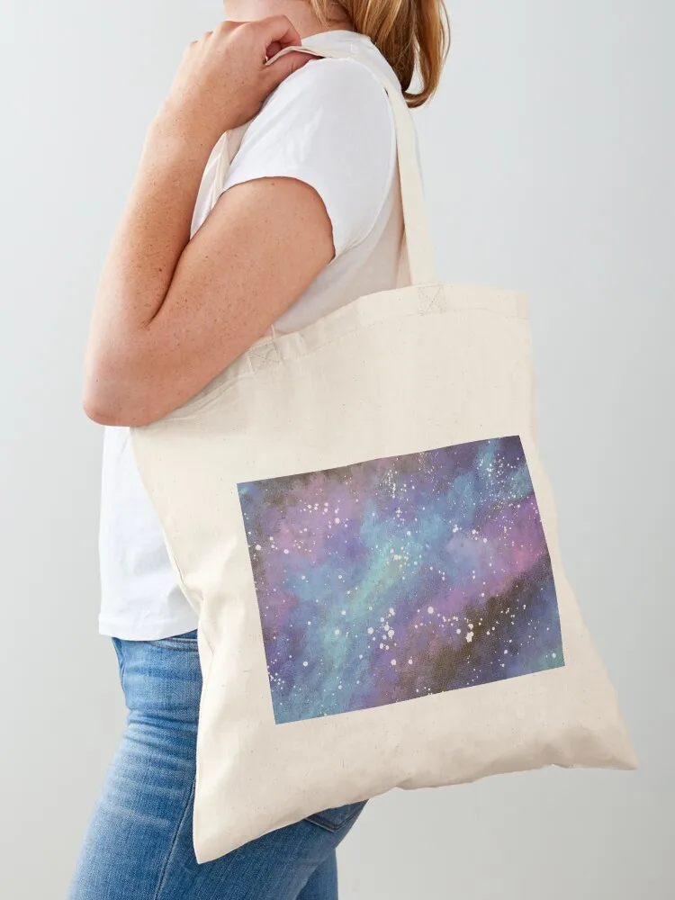 

Galaxy Tote Bag bag luxury women reusable shopping bag shopping logo