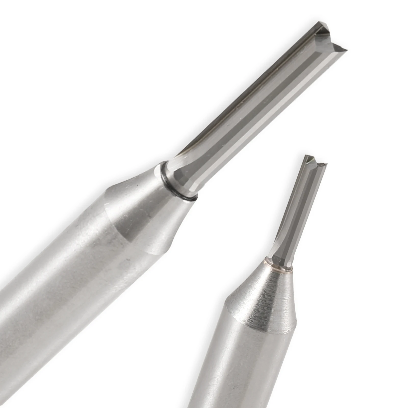 1Pcs 12.7Mm Handvat Tct 2 Fluit Rechte Frees Voor Cnc Houtbewerking Graveermachine Router Bits Tungsten Carbide