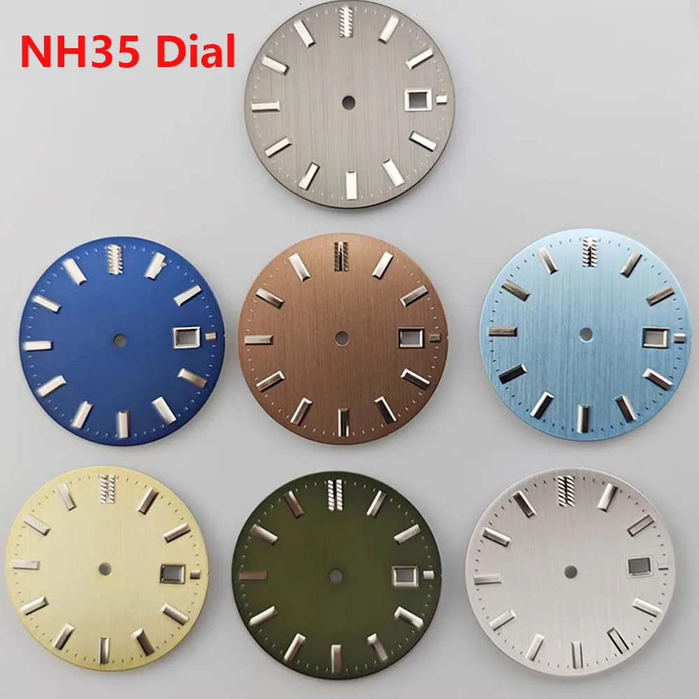 

NH35 Dial 32.5mm, No Luminous Watch Dial, for NH35 NH36 Movement, Single Calendar Watch Faces, Modified Accessories