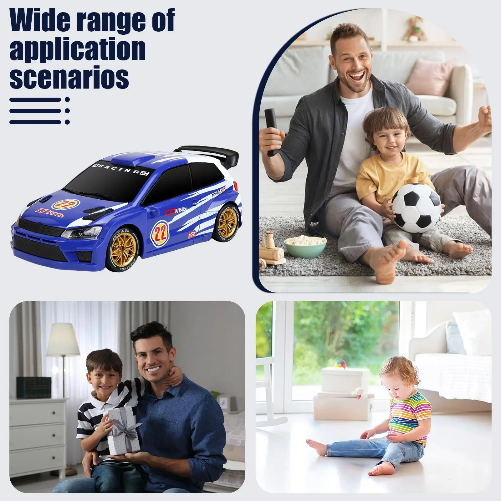 

Радиоуправляемая машинка для дрифта, четырехколесная, со светодиодной подсветкой, для мальчиков, подростков, дошкольников, коллекционеров, для игр во дворе