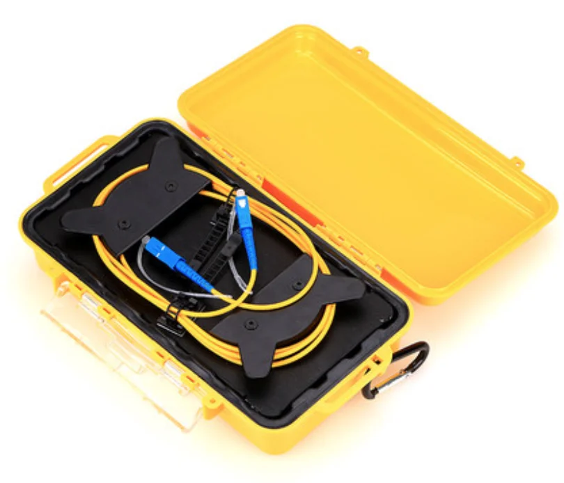 OTDR Launch cable 0.1KM~2KM OTDR Dummy Fiber Optic Launch Cable Box FC SC LC ST