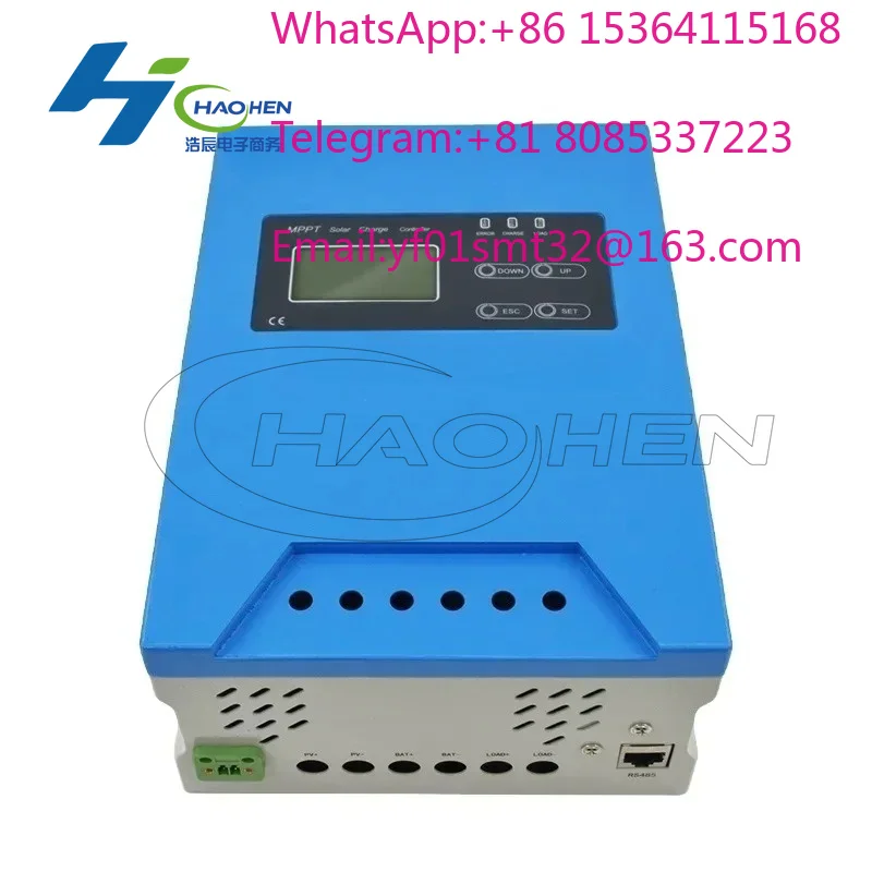 12v 24v  48v MPPT  60A Solar Charge Controller Max PV 150V mppt Solar charge Controller