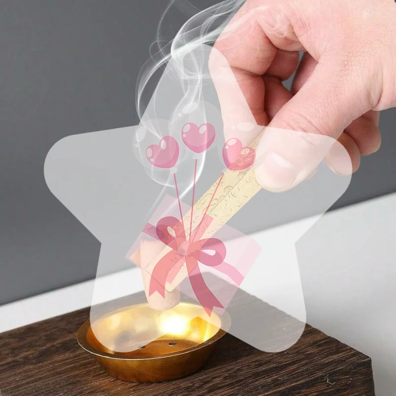 Charcoal Burner Tweezers Long Metal Comfortable Gripping Small Tongs For Incense Charcoal For Enthusiasts Home Fragrance Lovers