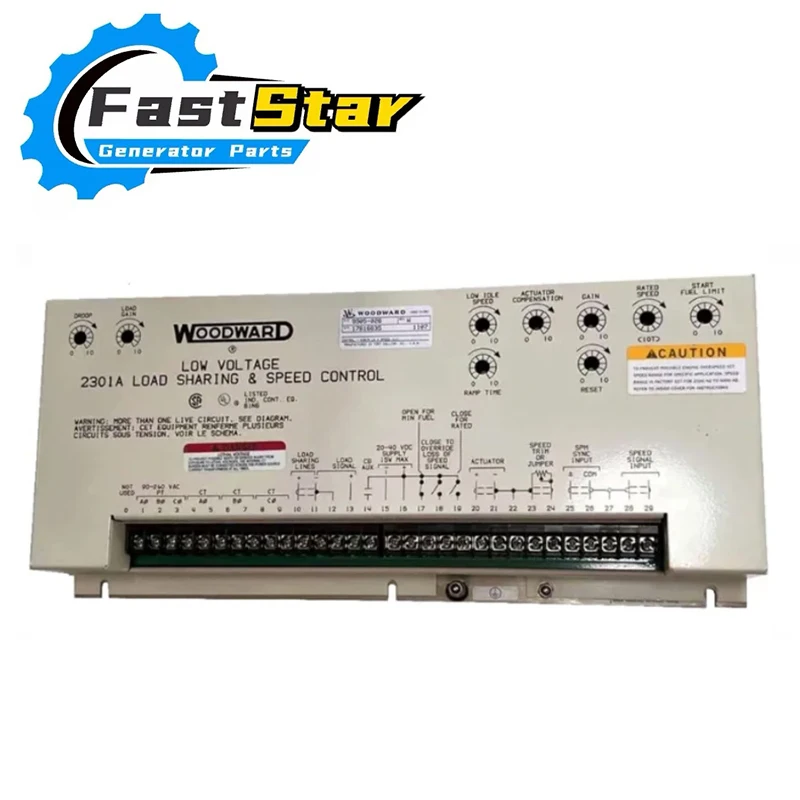 Kit Xeon 2301A 9905-026 WOODWARD Diesel Genset Speed Controller with Parallel Function 2301A 9905-026