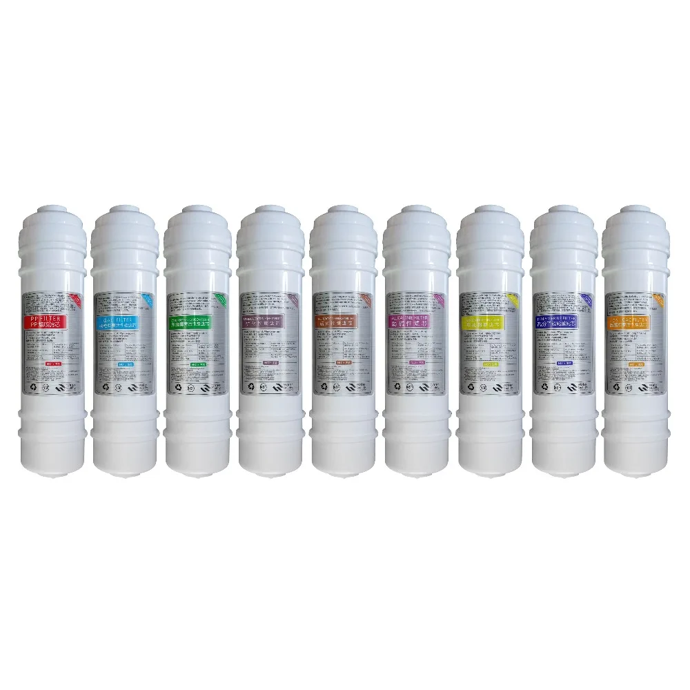 

50PCS 10'' Korean Style 9 Stage Water Filter Cartridge for Water Filter