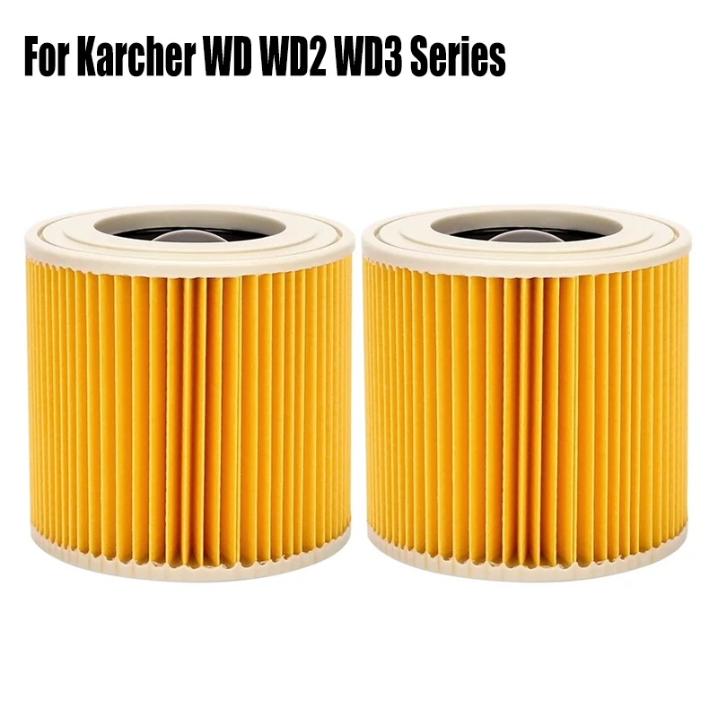 Voor Karcher WD WD2 WD3 WD1 MV3 MV2 Serie Nat Droog Stofzuiger Vervanging Cartridge Filter Huishoudelijke Schoonmaken Gereedschap Accessoire