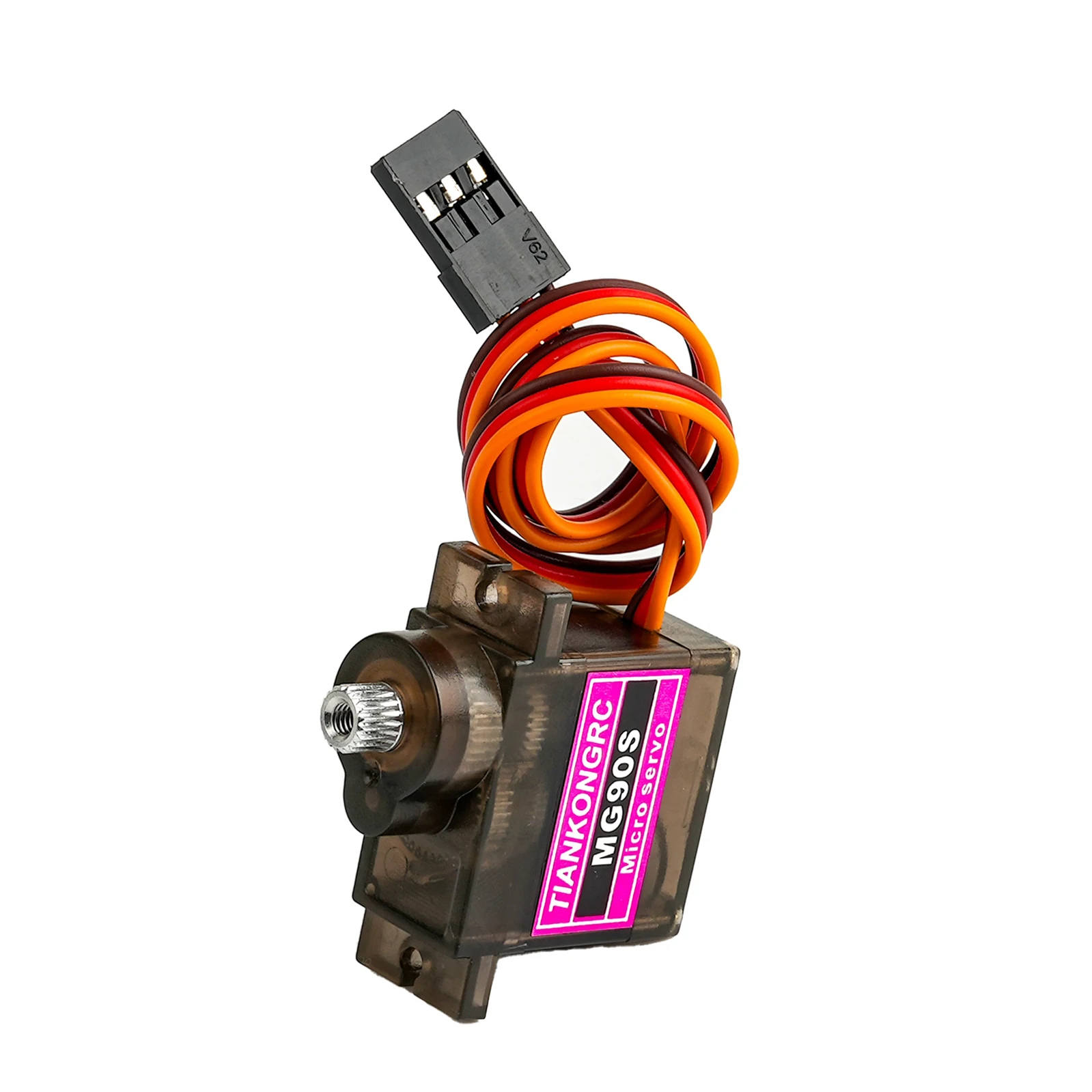 Micro 9g mg90s servo motor de engrenagem de metal sg90 versão atualizada servos 180/270/360 graus para carro rc robô avião modelo brinquedos diy