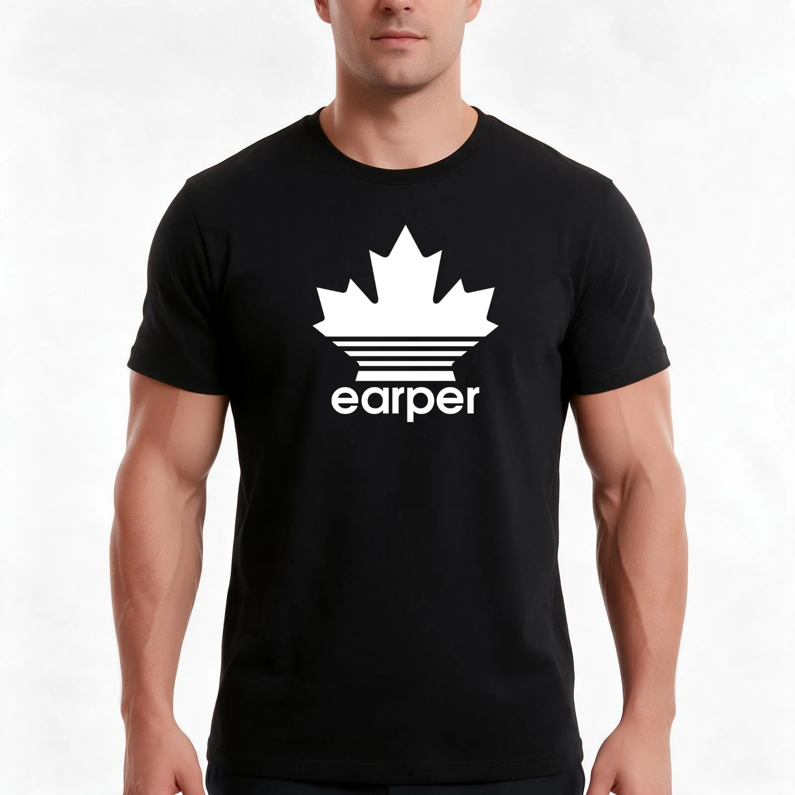 Earper Maple Leaf - Wynonna Earp T-Shirt, Summer Casual Cotton Tee, Oversized Streetwear Tops, Vintage Graphic Print