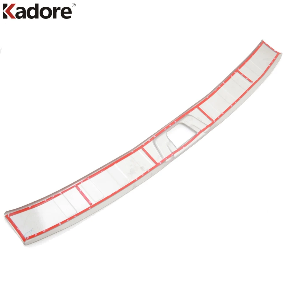 

Rear Trunk Bumper Cover Trim For Nissan Qashqai J11 2014-2016 2017 2018 Steel Car Tailgate Door Sill Plate Guard Accessories