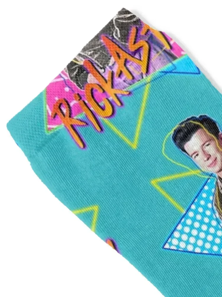 Rick Astley Never Gonna Get Any Cooler FanArt Tribute Socks summer cycling Lots New year's Socks Men's Women's