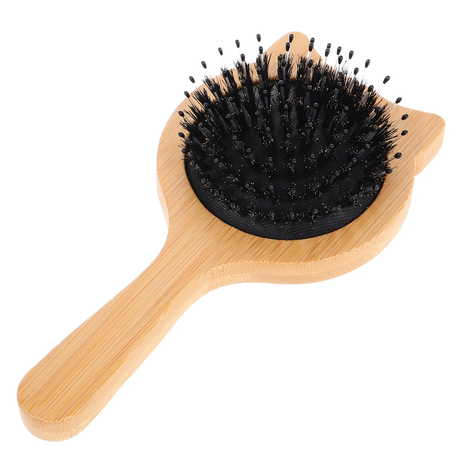 

Bamboo Anti Static Comb for Women Detangling Brush Wet Dry Hair Scalp Care Styling Tool Portable Manual Accessory