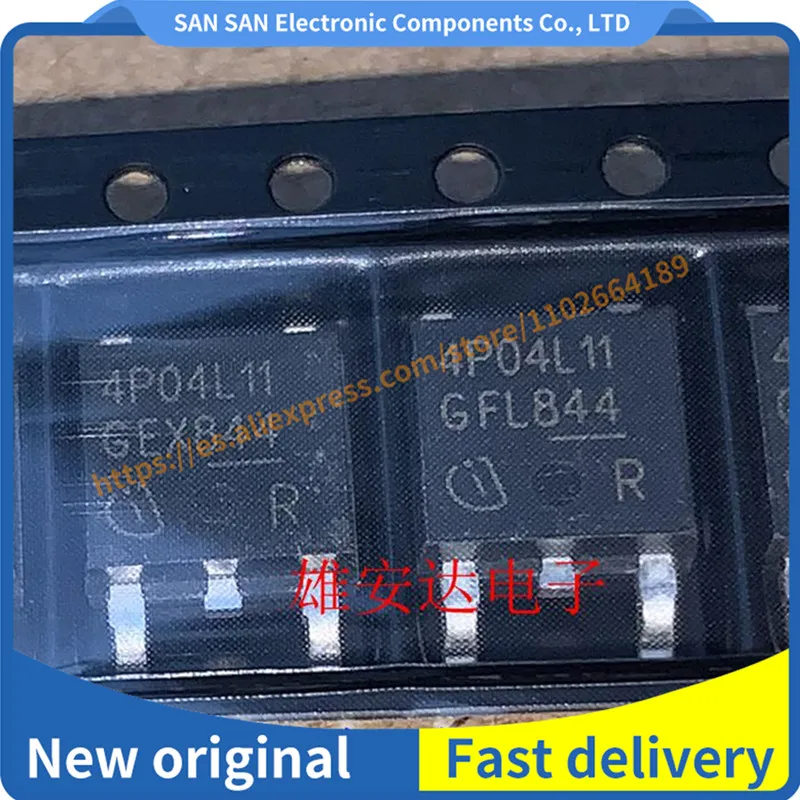 4P04L11,IPD50P04P4L-11 TO-252 40V 50A SMD 10PCS=1LOT