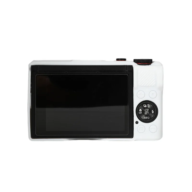 

Camera Silicone Case For Canon G7X3 G7X MarkIII G7XIII Protective Soft Case Photography Camera bag + free tempered film