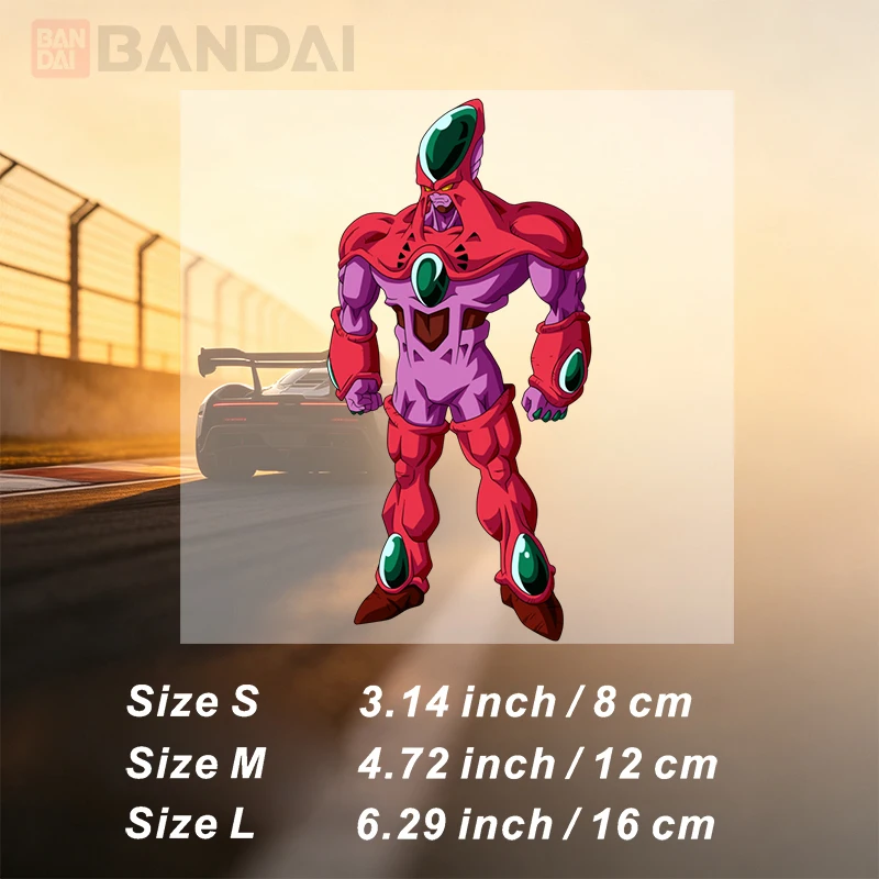 Car StickersCollectible Anime Action Figure PVC Model Toy High Quality for Home Display GiftAuto Decor